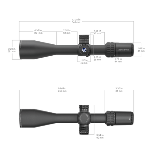 Orion Pro Max 6-24X50 FFP Riflescope