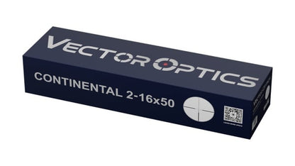 Vector Continental x8 2-16x50 SFP Rifle Scope Hunting MPVO ED SCOM-45