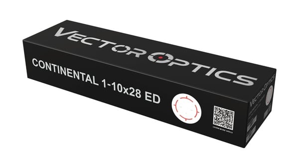 Vector Continental x10 1-10x28 ED FFP Riflescope VET-RAR SCFF-48