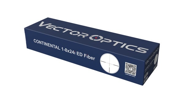 Vector Continental x8 1-8x24i ED Fiber LPVO Riflescope SCOC-45