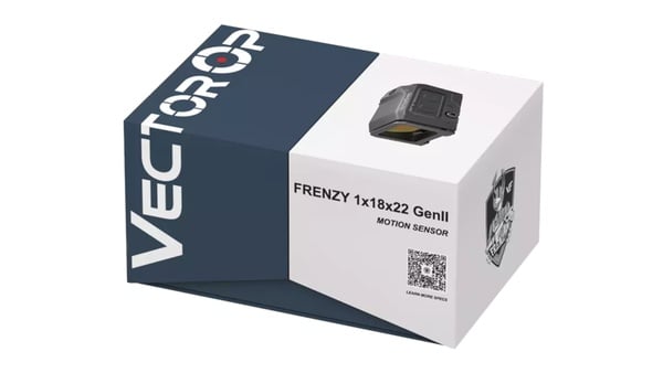 Vector Frenzy Plus VOD 1x18x22 Enclosed Red Dot Sight Model: SCRD-75