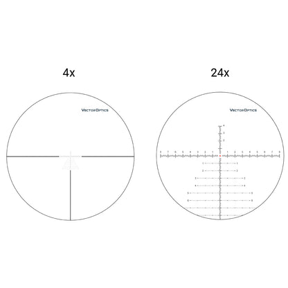 34mm Continental x6 4-24x56 VCT FFP Riflescope