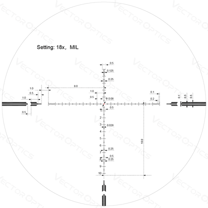 Orion MAX 3-18x44 HD FFP Rifle Scope