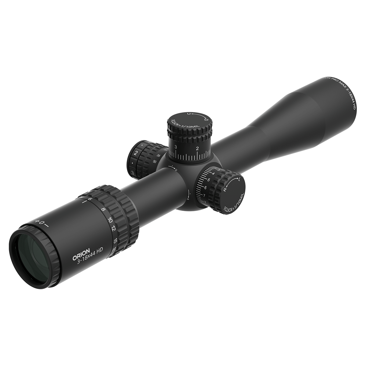 Orion MAX 3-18x44 HD FFP Rifle Scope