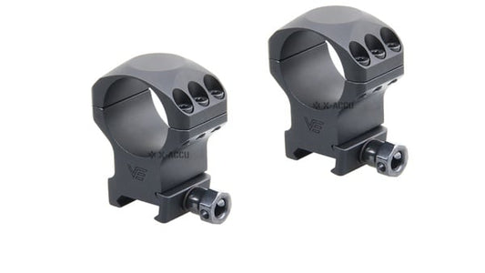 30mm X-Accu 1.25" Medium Profile Picatinny Scope Rings Model: XASR-3002
