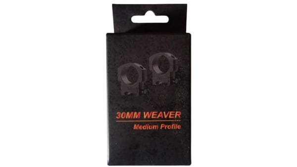 30mm Medium Profile Scope Weaver Rings Model: SCTM-22