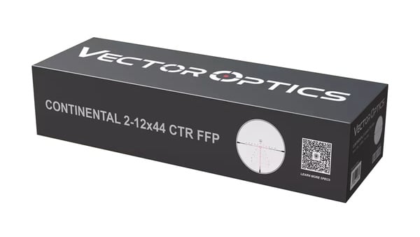 Vector Continental x6 2-12x44 CTR Rifle Scope FFP SCFF-67