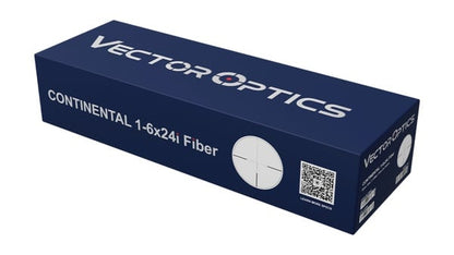 Vector Continental 1-6x24i Fiber Tactical Riflescope SCOC-44