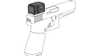 Vector Frenzy Plus VOD 1x18x22 Enclosed Red Dot Sight Model: SCRD-75