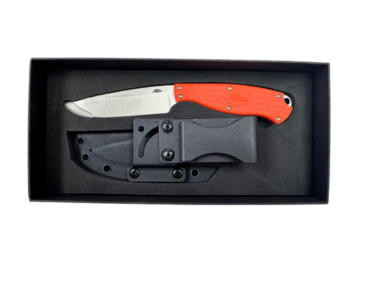 HONEY BADGER OUTFITTER FIXED BLADE CAMPING UTILITY TOOL FRN KYDEX SHEATH  HB5305