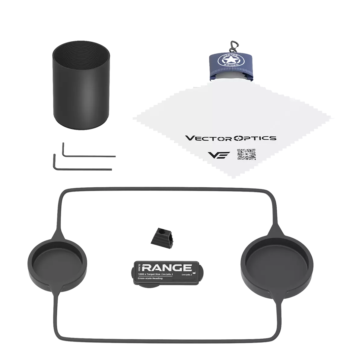 Vector Tauron 3-18x50 FFP GenII Rifle Scope SKU: SCFF-64